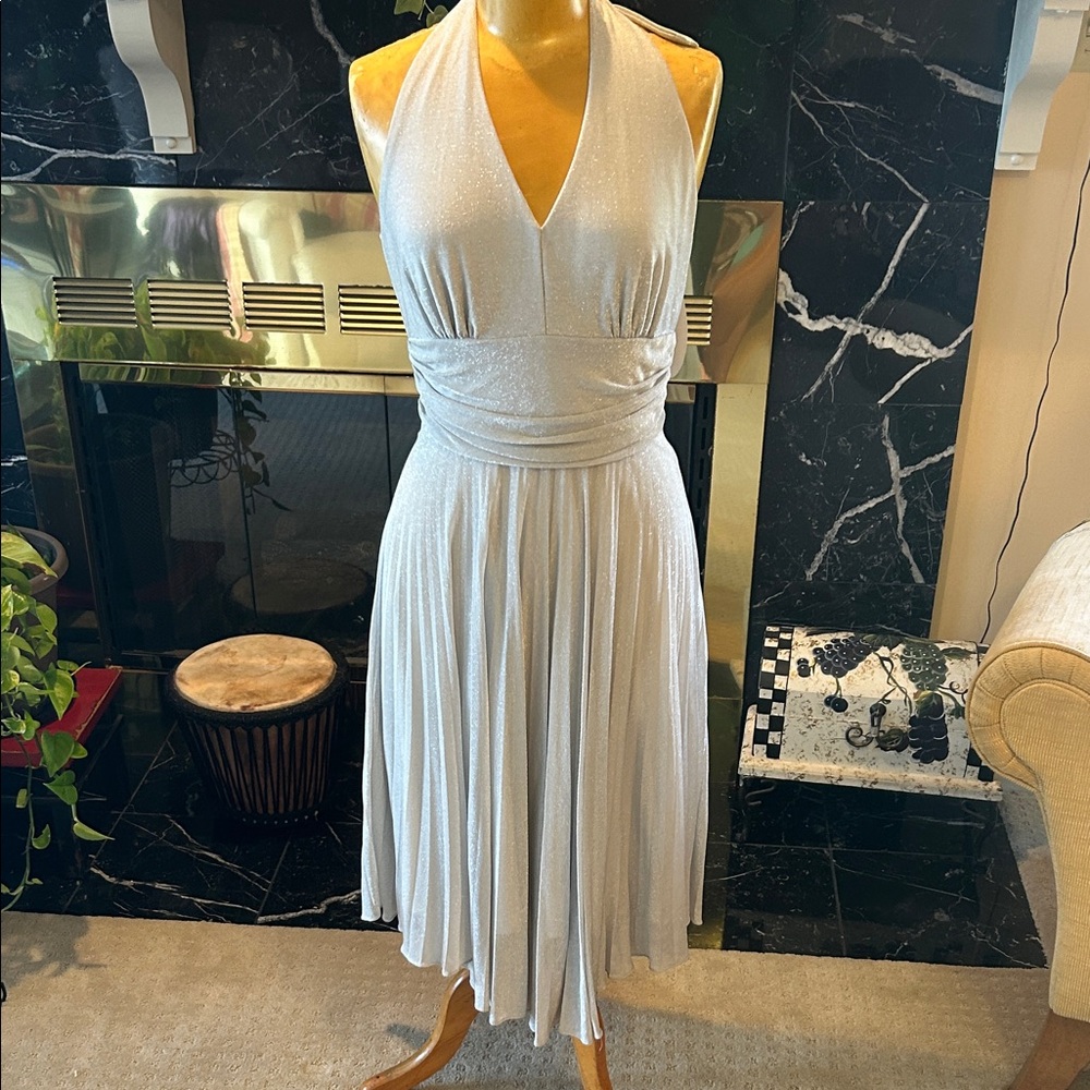 Marilyn Monroe Silver Dress
